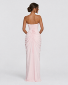 Robe longue drapée Main Character – photo 10