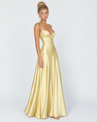 Robe longue en satin Midnight Romance – photo 25