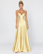 Robe longue en satin Midnight Romance – photo 24