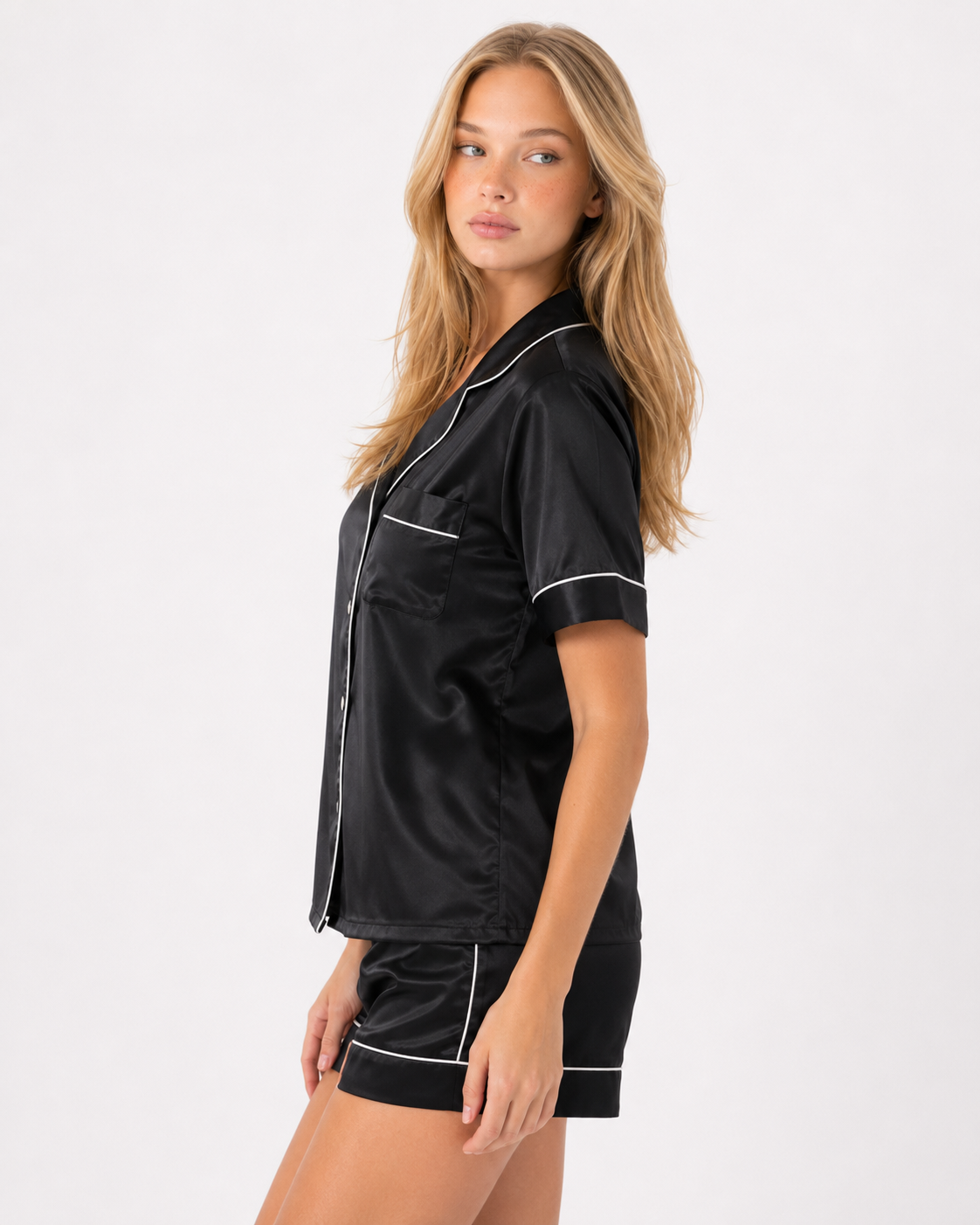 Pyjama en satin Monaco – photo 13