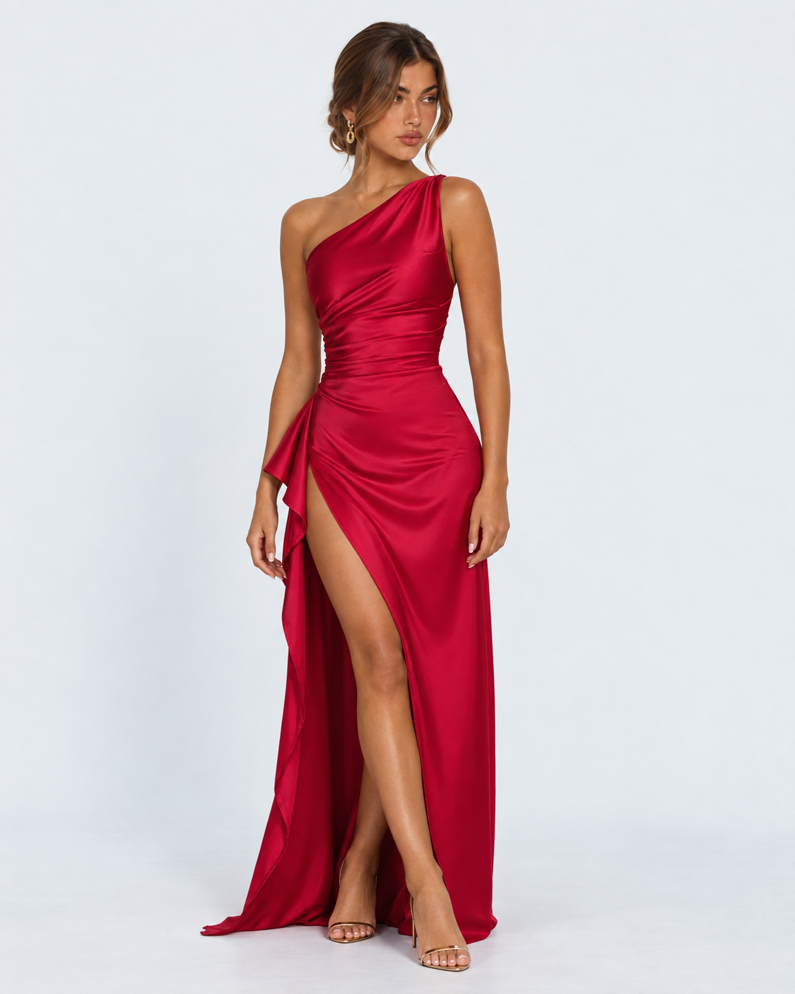 Robe longue en satin Main Event – photo 17