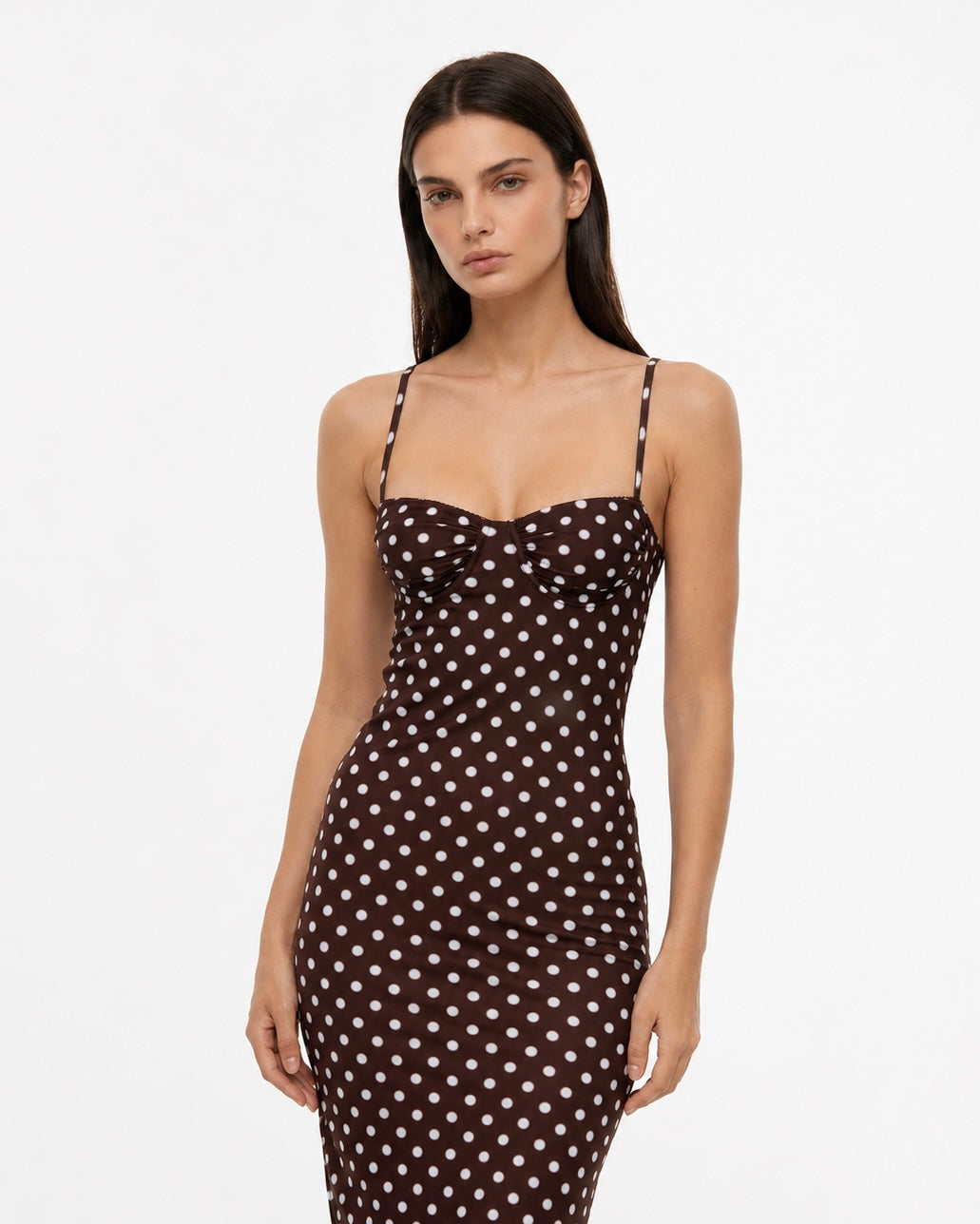 Robe longue à pois Sweet Spot – photo 5