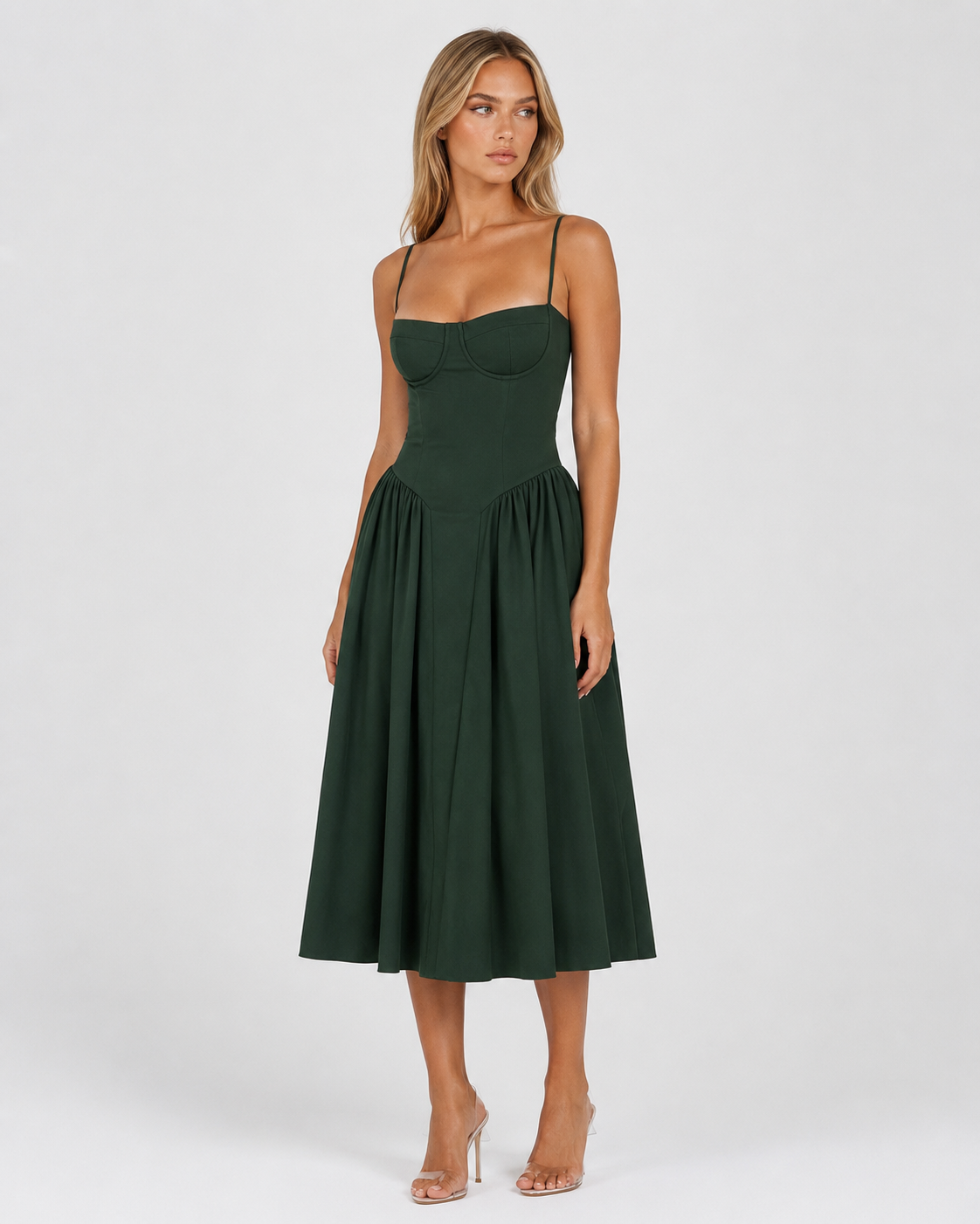 Robe midi corset Amour – photo 34