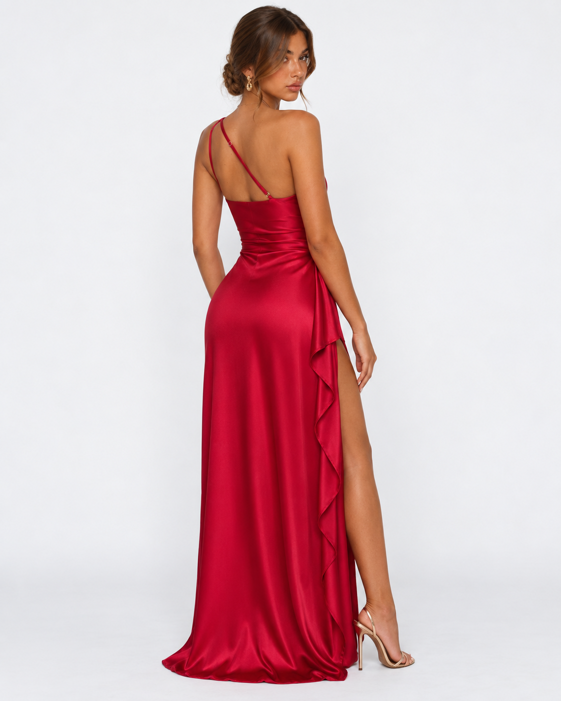 Robe longue en satin Main Event – photo 19