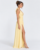 Robe longue froncée Serena – photo 8