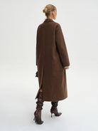 Manteau long oversize en tweed – photo 6
