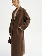 Manteau long oversize en tweed – photo 3
