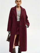 Manteau long oversize en tweed – photo 9