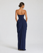 Robe longue drapée Main Character – photo 18