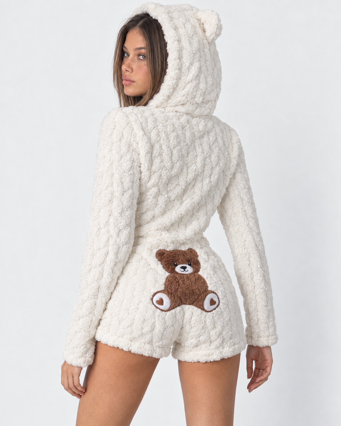 Combishort peluche Bear Hug – photo 2
