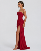 Robe longue drapée Main Character – photo 15