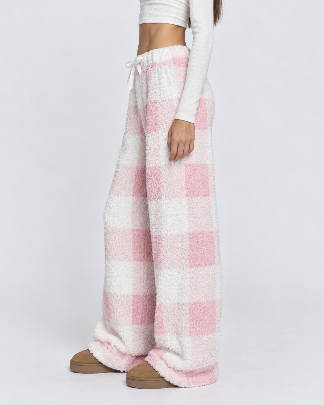Pantalon détente à carreaux Cloud Check – photo 12