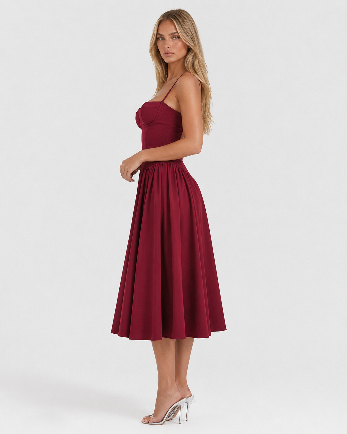Robe midi corset Amour – photo 25