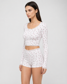 Pyjama fleuri Soft Girl – photo 2