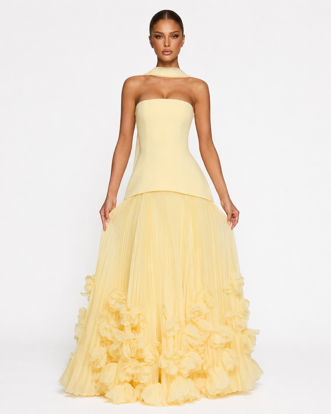 Robe longue bustier Rosette – photo 8