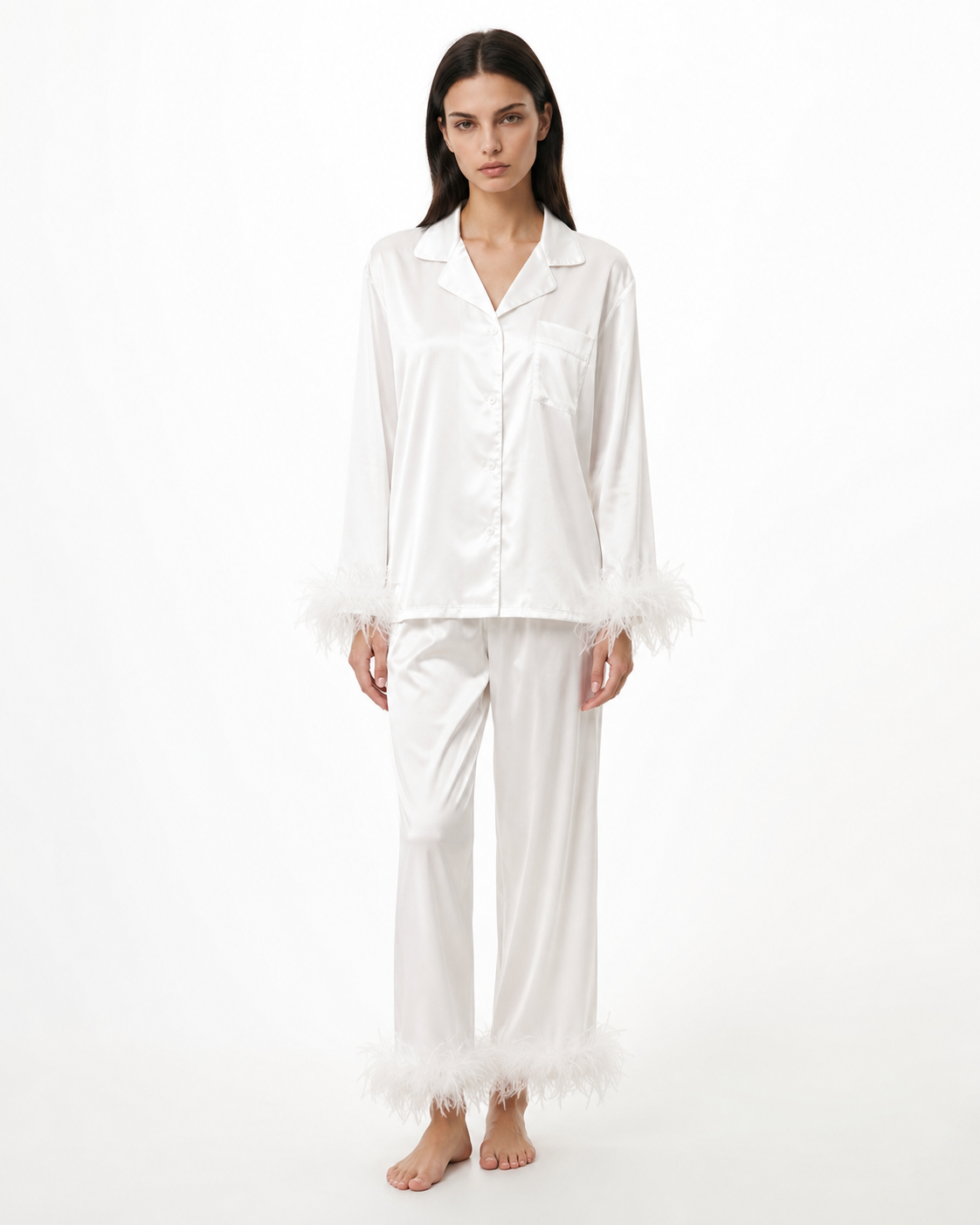 Pyjama en satin Hollywood Nights – photo 5