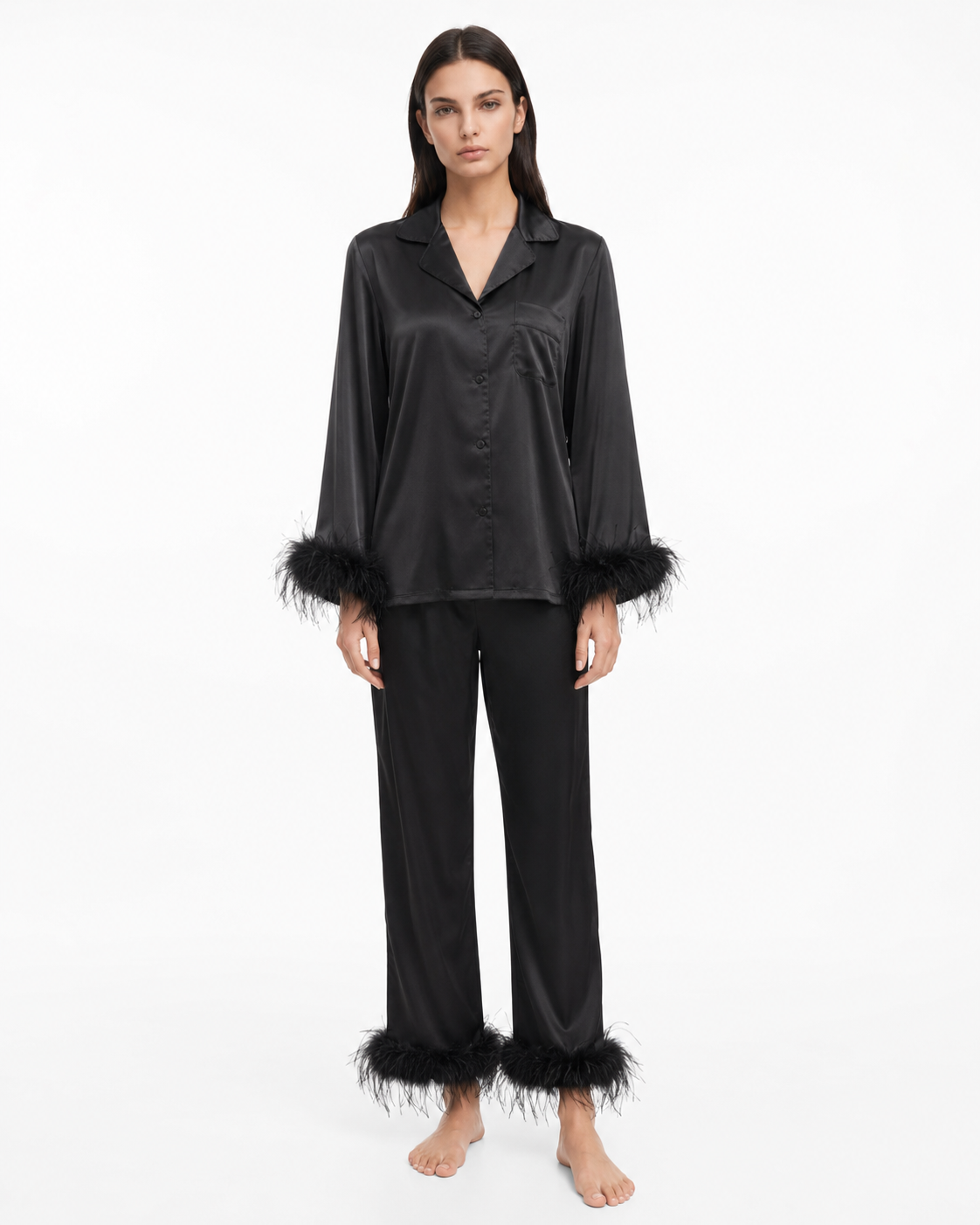 Pyjama en satin Hollywood Nights – photo 9