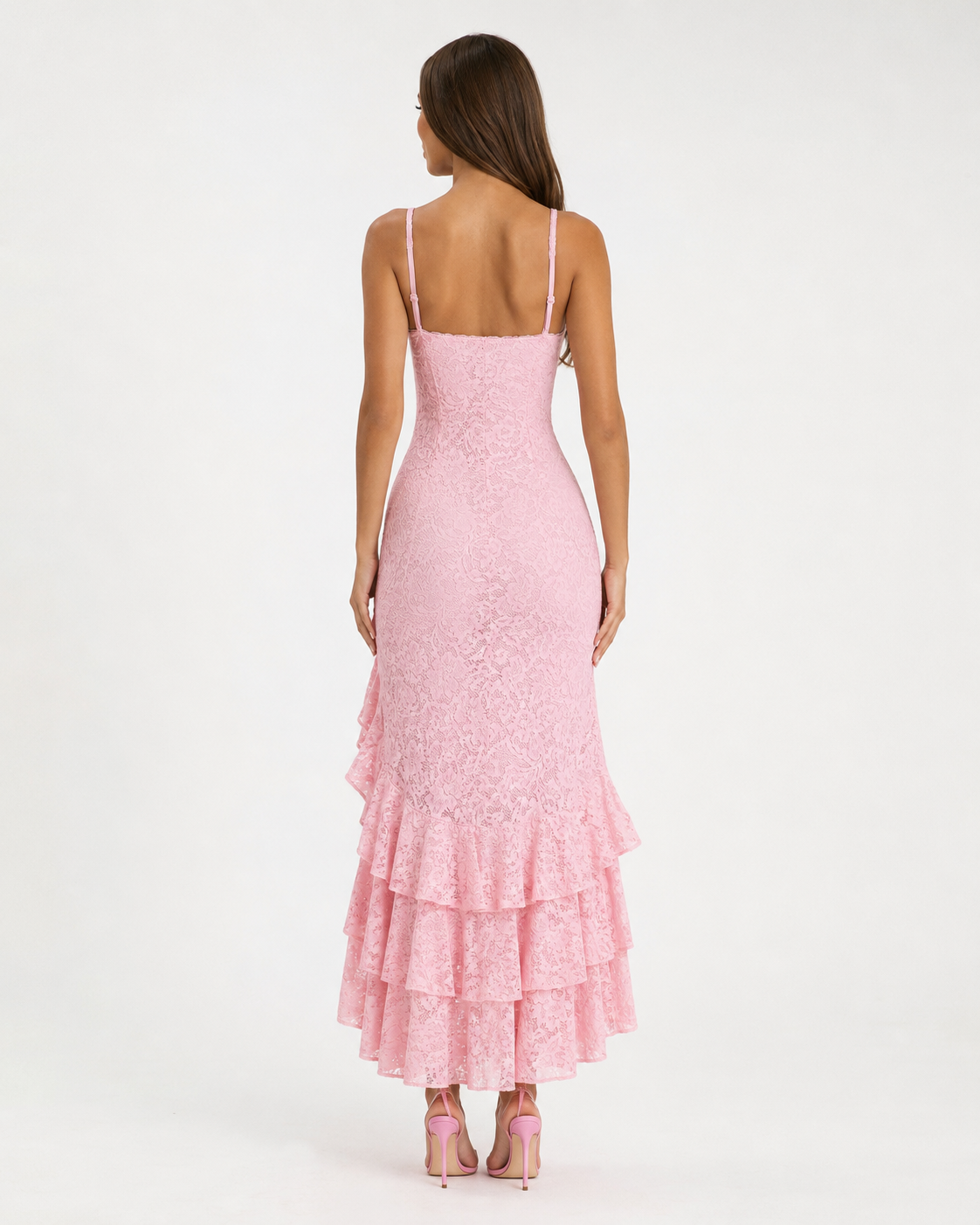 Robe longue en dentelle Amalfi – photo 8