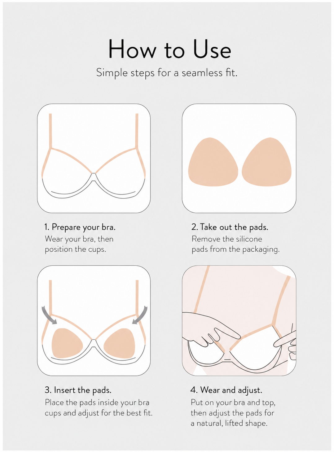 Coussinets push-up Invisible Lift™ – photo 8