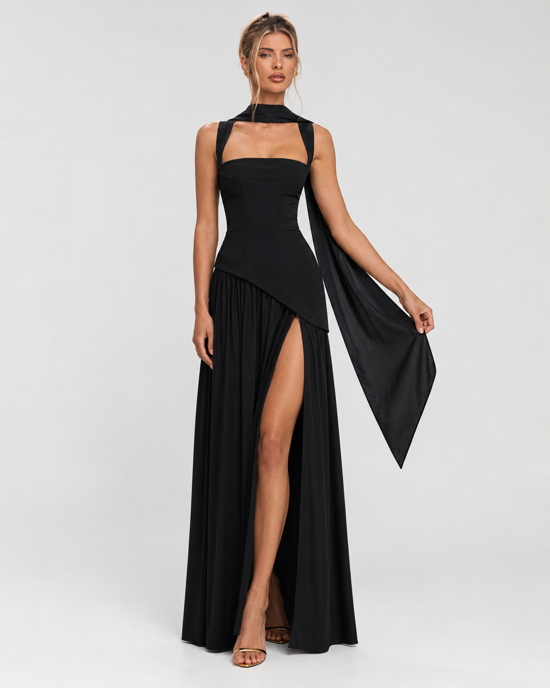 Robe longue corset Aria – photo 13
