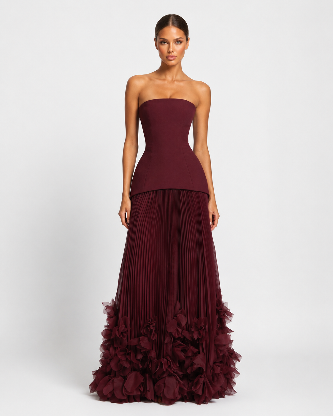 Robe longue bustier Rosette