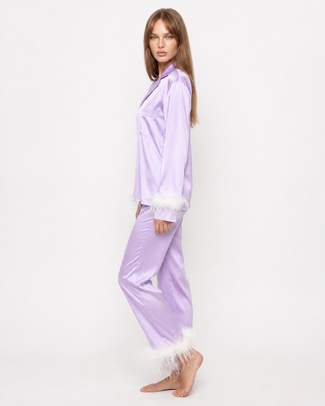 Pyjama en satin Hollywood Nights – photo 2