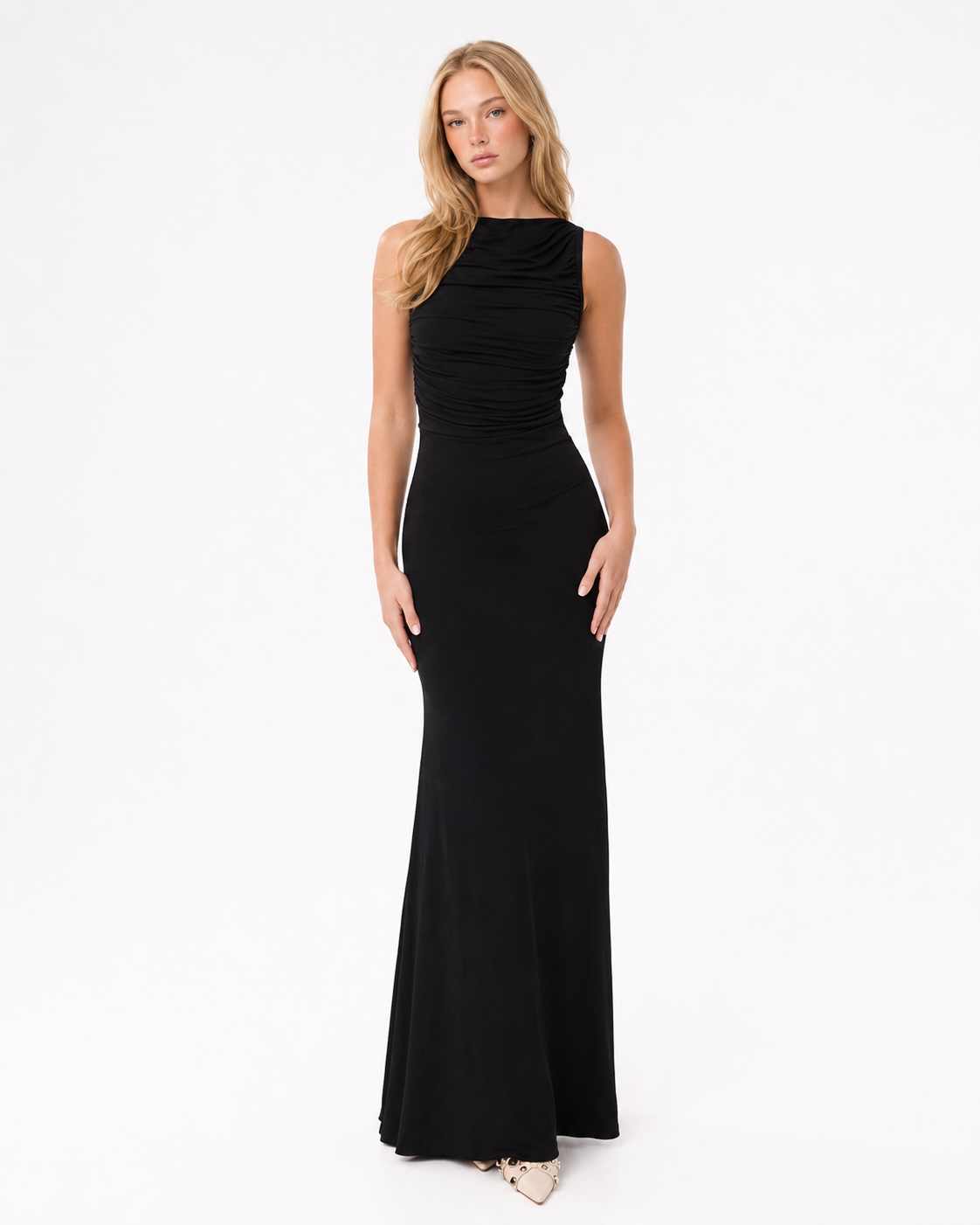 Robe longue dos ouvert Main Event – photo 2