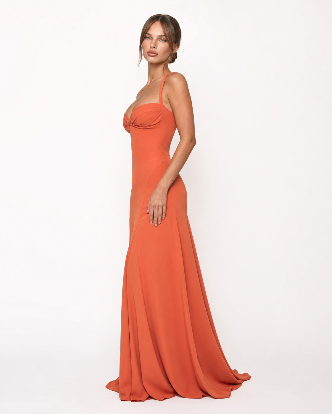 Robe longue corset Golden Hour – photo 9