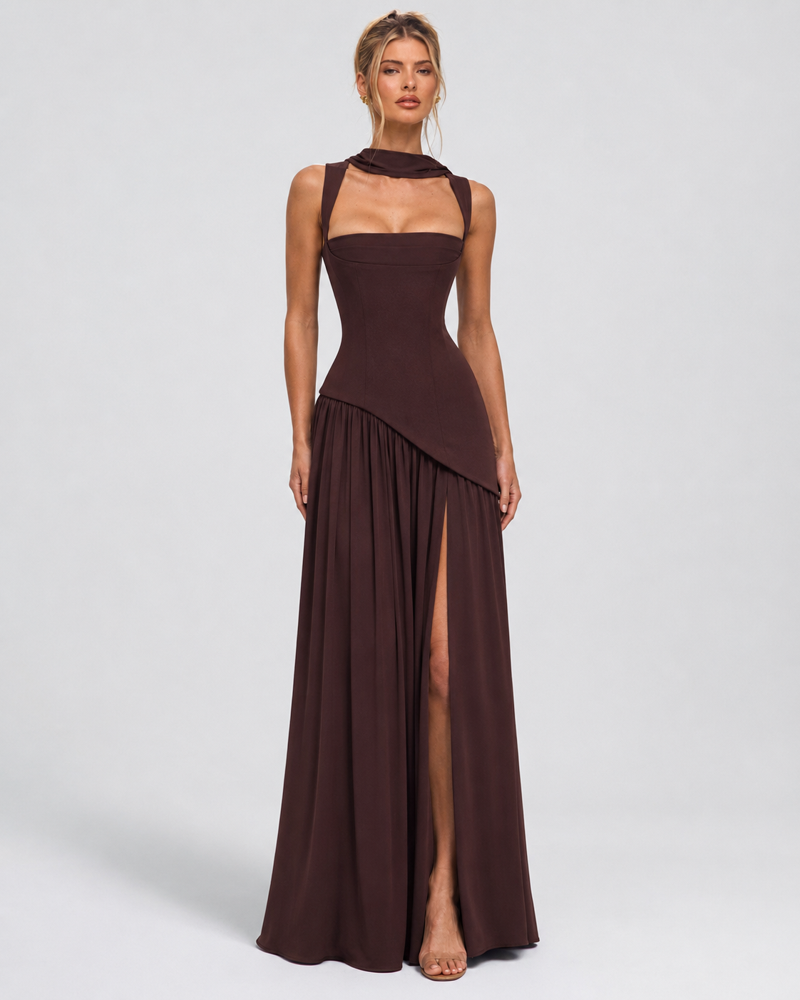 Robe longue corset Aria – photo 4