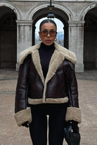 Veste Sampson effet peau lainée – photo 2