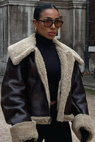 Veste Sampson effet peau lainée – photo 3