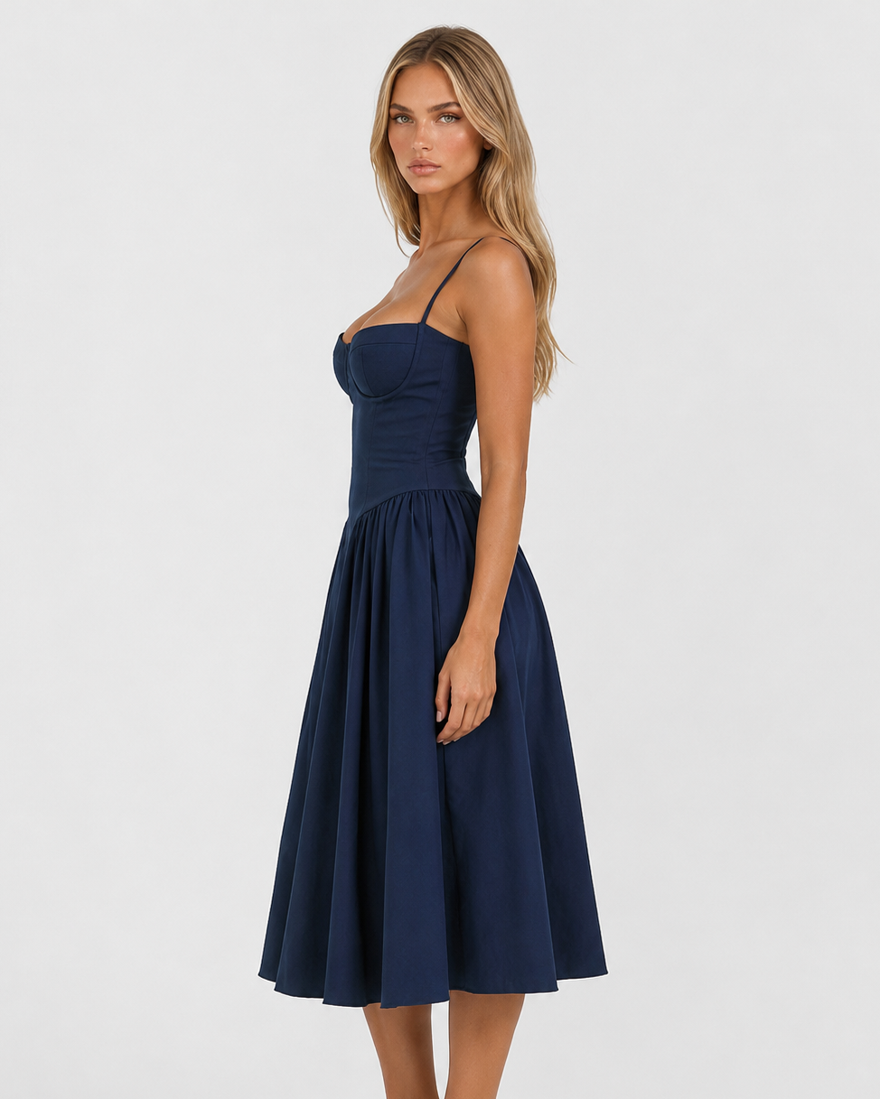Robe midi corset Amour – photo 3