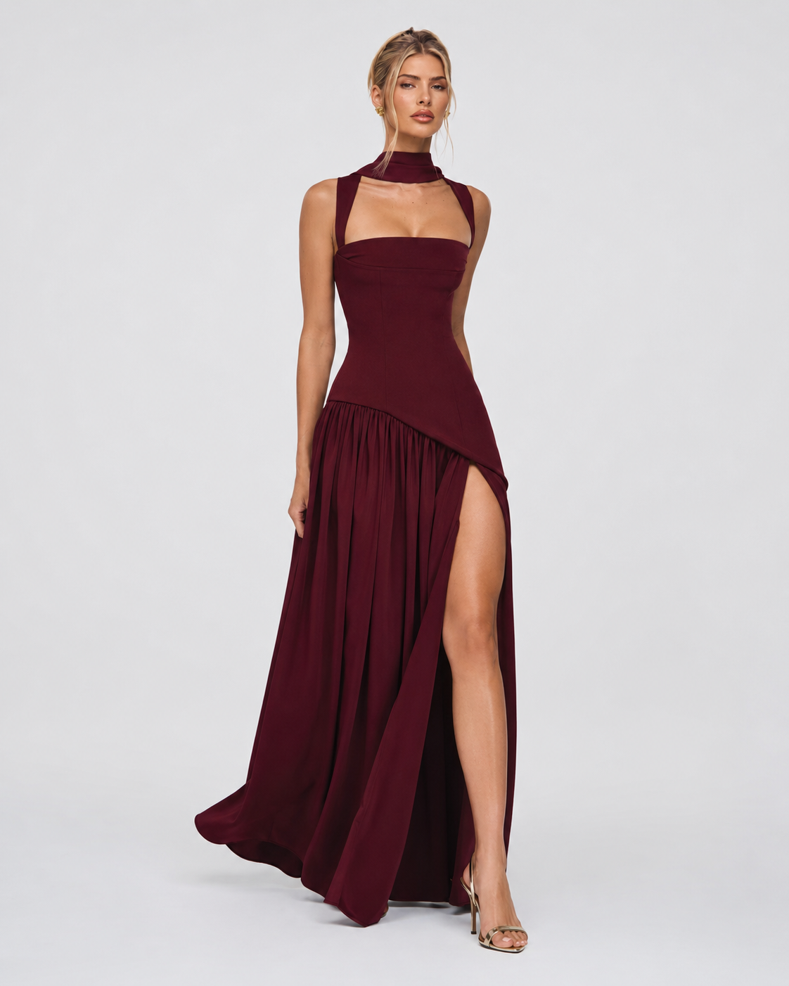 Robe longue corset Aria – photo 10