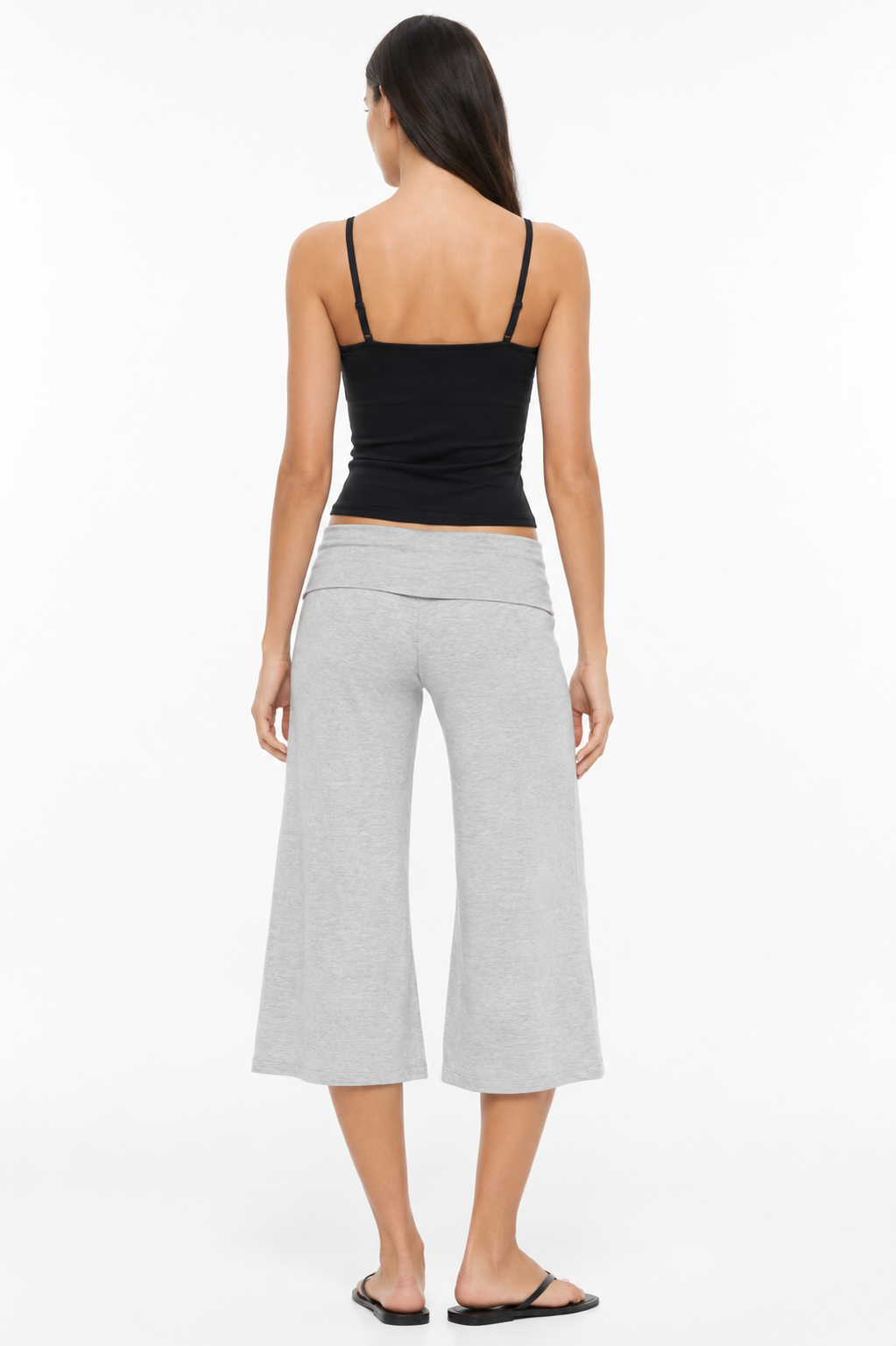Pantalon corsaire à ceinture rabattue – photo 4