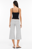 Pantalon corsaire à ceinture rabattue – photo 4