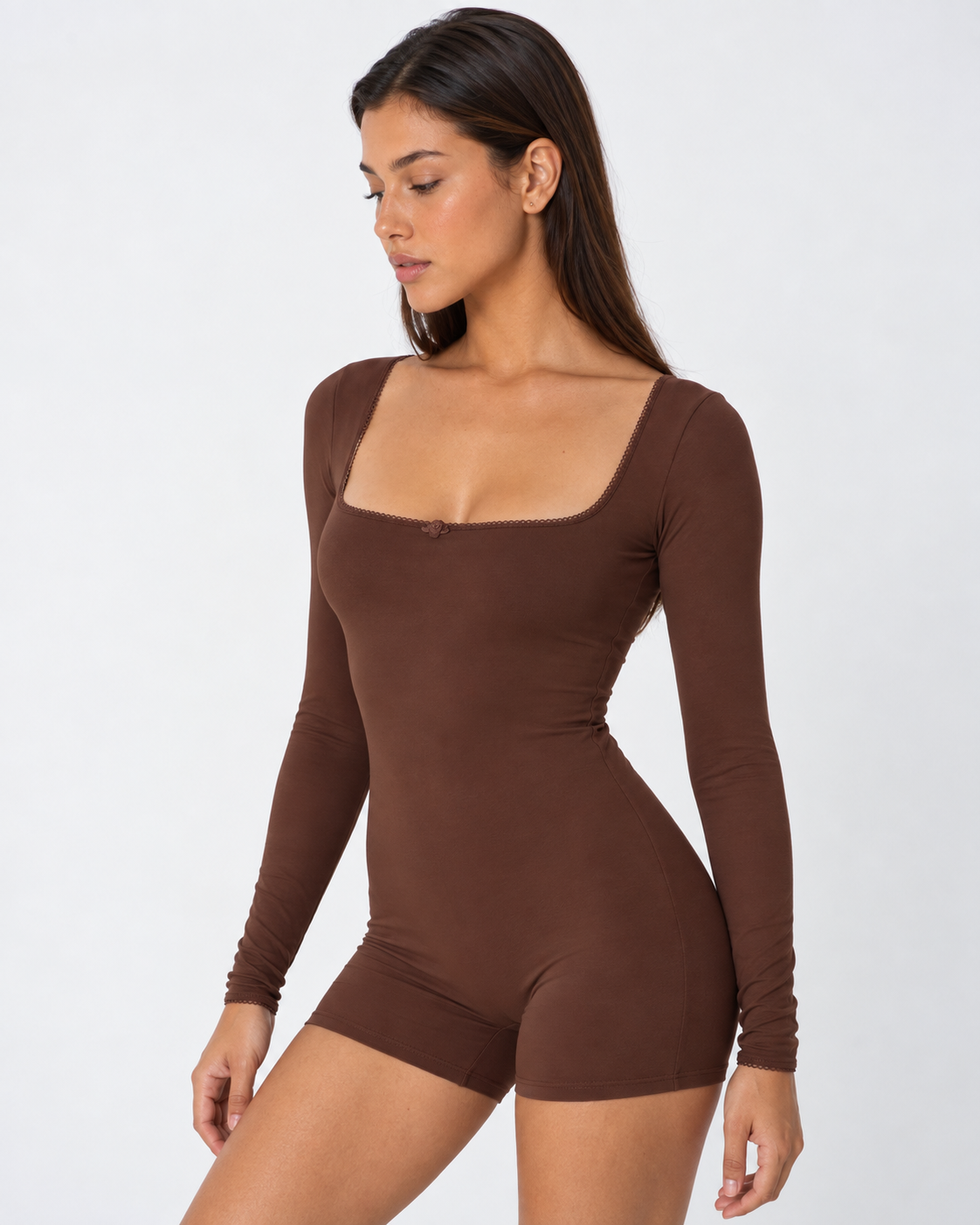 Combishort manches longues Soft Girl – photo 2
