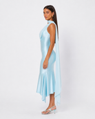 Robe midi en satin Seraphina – photo 8