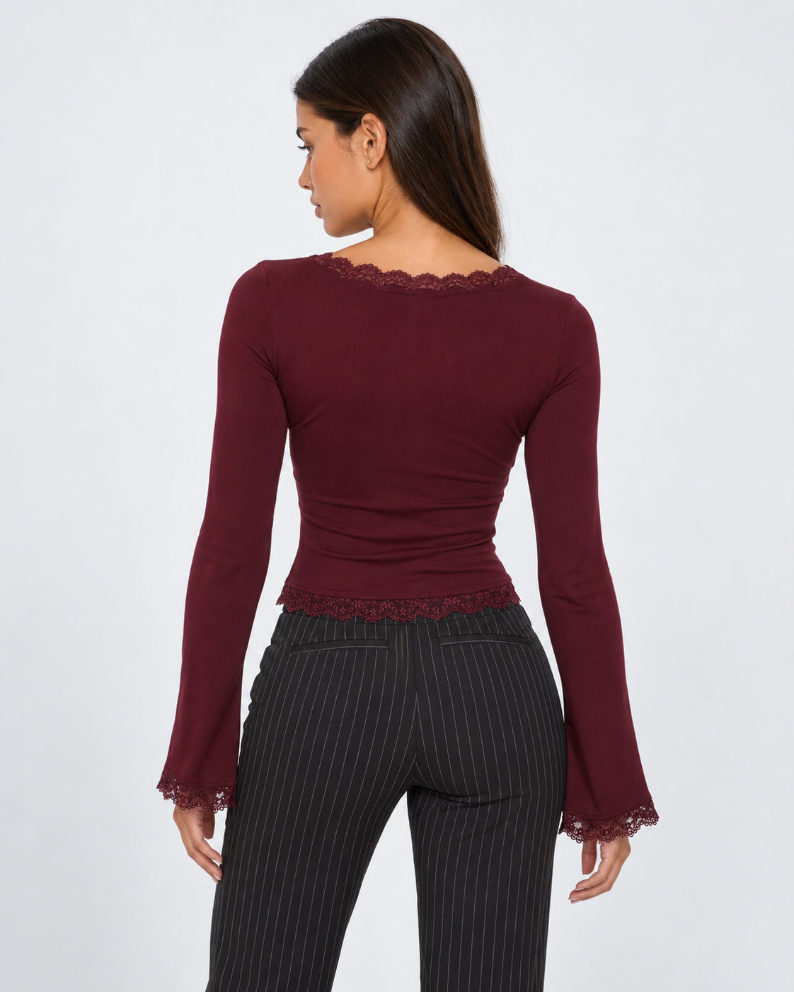 Top à finitions dentelle – photo 15