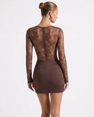 Mini-robe Lace Rush – photo 2
