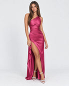 Robe longue en satin Main Event – photo 30