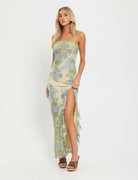 Robe longue bustier Bloom