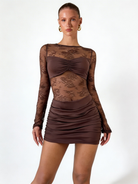 Mini-robe Lace Rush