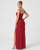 Robe longue fendue Luna – photo 3