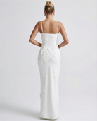 Robe longue fendue Luna – photo 7