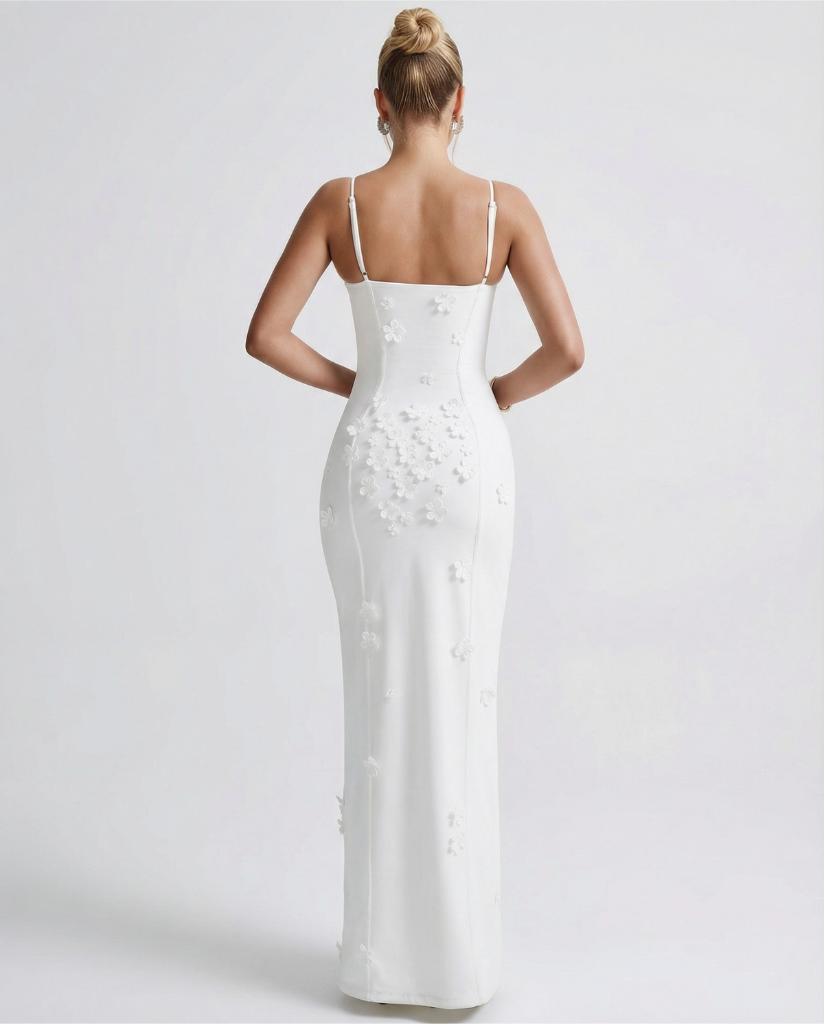 Robe longue fendue Luna – photo 7