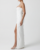 Robe longue fendue Luna – photo 6