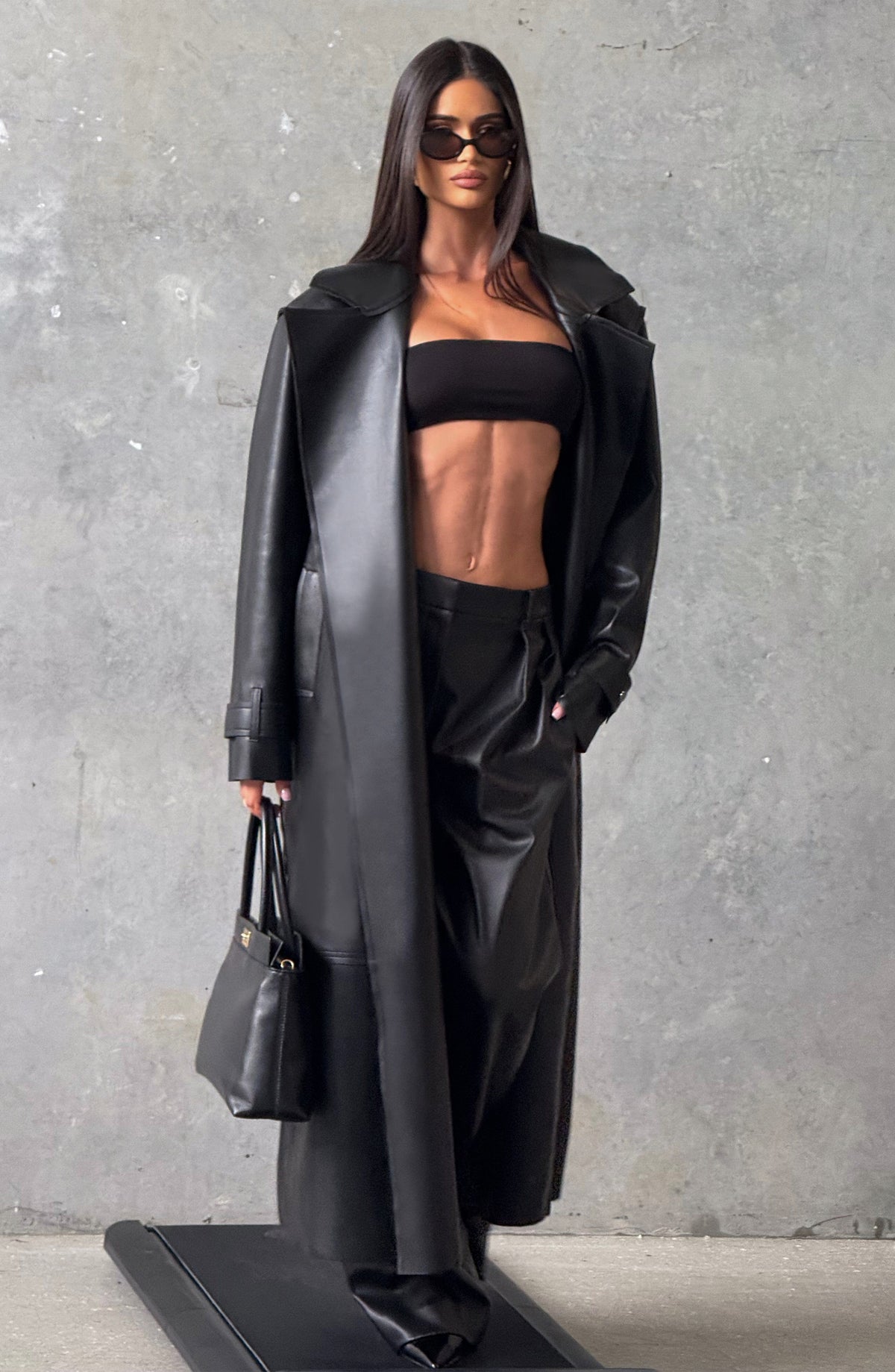 Trench Bridget noir – photo 4