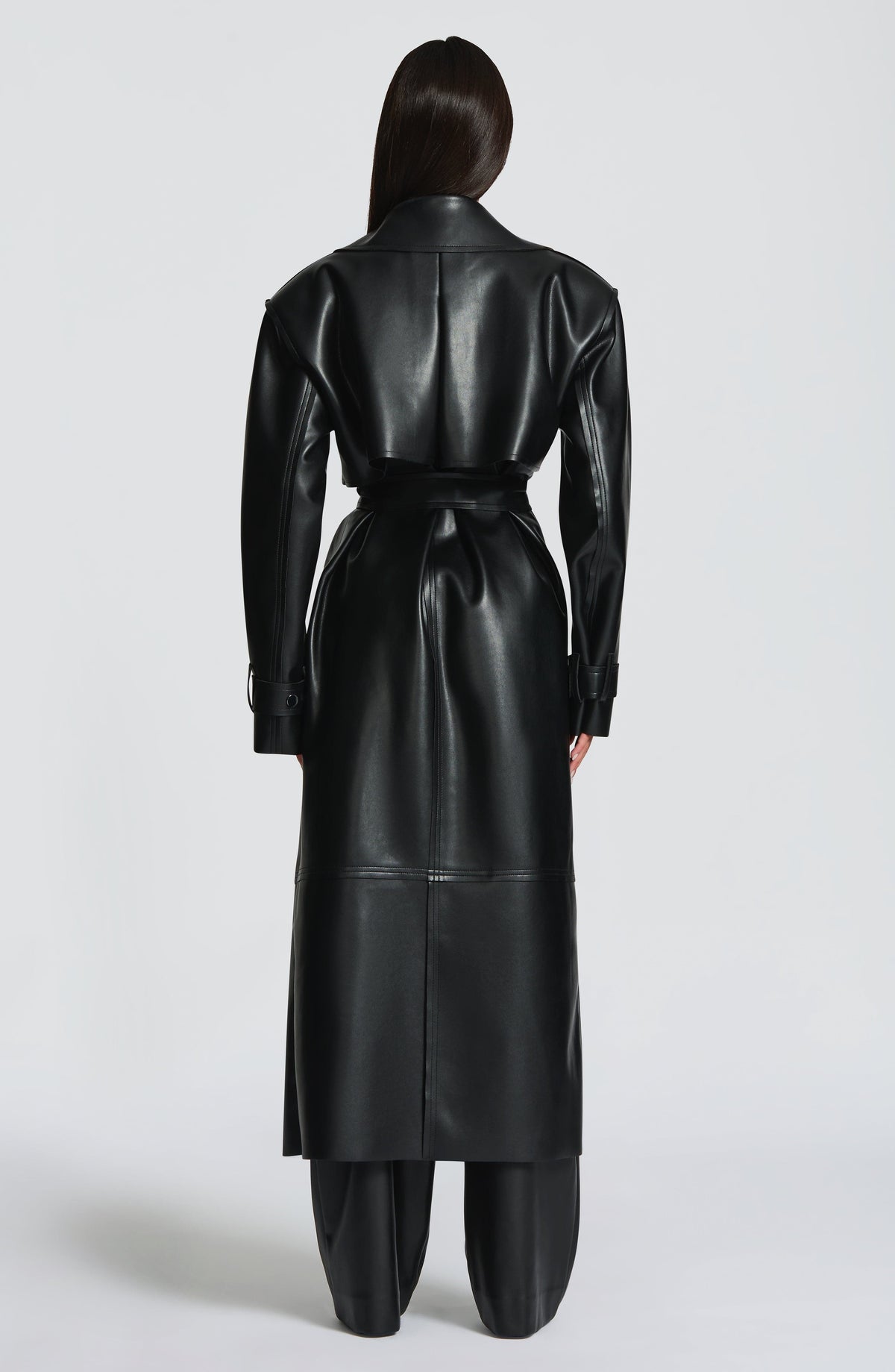 Trench Bridget noir – photo 7