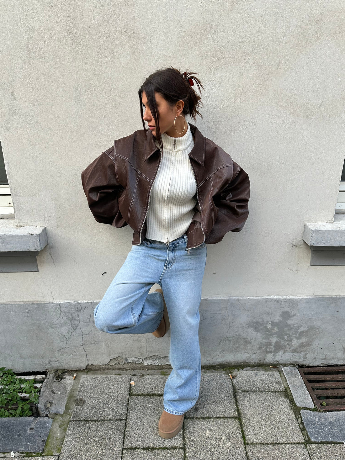 Veste en cuir Rebel Spirit – photo 6