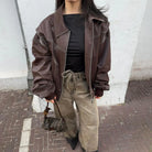 Veste en cuir Rebel Spirit – photo 9
